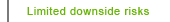 Limited downside risks