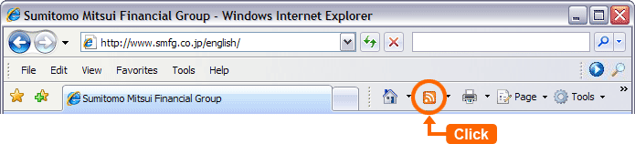 RSS: Internet Explorer 7