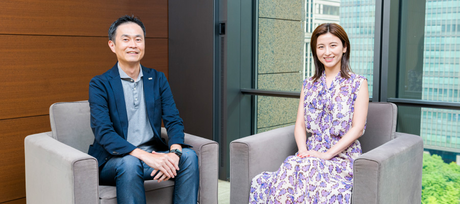 高野 義孝 氏と宇賀 なつみ 氏