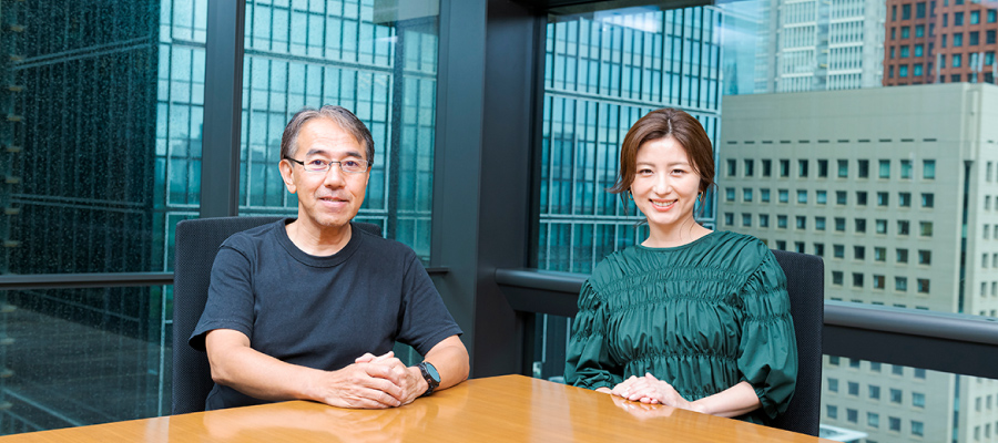 和田 友宏 氏と宇賀 なつみ 氏