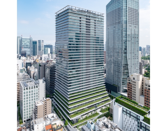 (写真)三井住友DSアセットマネジメントの本社が入居するビルの外観