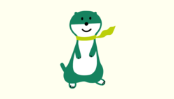 (画像)かわうそをモチーフにした三井住友銀行のオリジナルキャラクター、ミドすけ