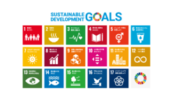 （画像）17の「持続可能な開発目標（SDGs）」のロゴ