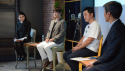 (写真）hoops link tokyoにおいて開催された経営者道場の模様