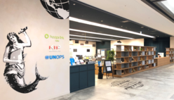 三井住友銀行神戸本部ビルに開設した「hoops link kobe」