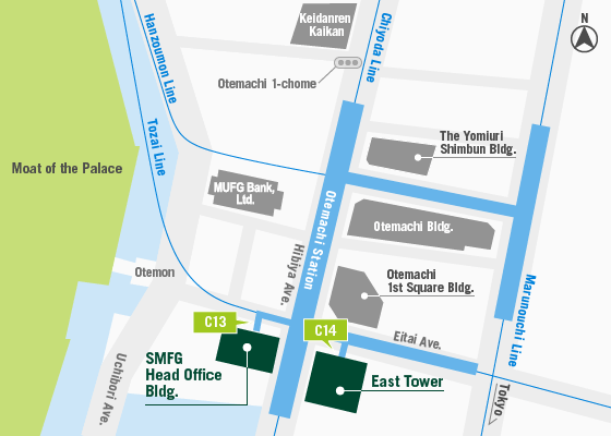 SMFG Head Office location