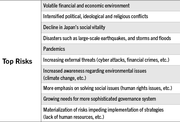 Top Risks