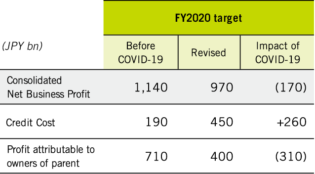 Impact on FY2020 Earnings