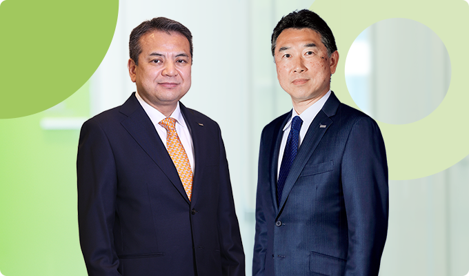 Toru Nakashima Deputy President and Executive Office Co-Head of Wholesale Business Unit Muneo Kanamaru Senior Managing Executive Officer Co-Head of Wholesale Business Unit