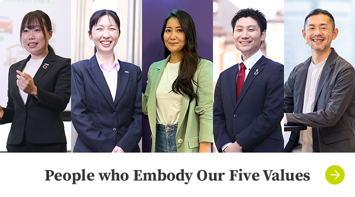 People who Embody Our Five Values