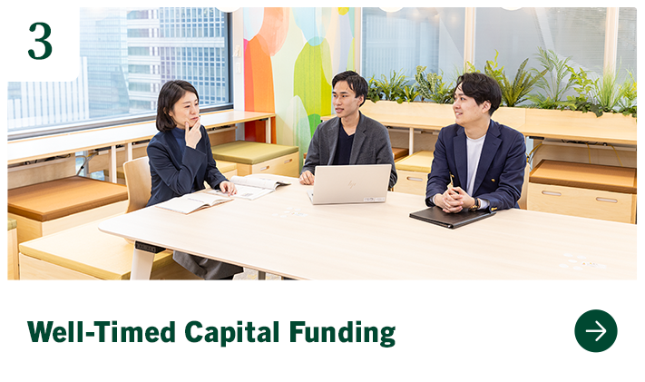 3 Well-Timed Capital Funding