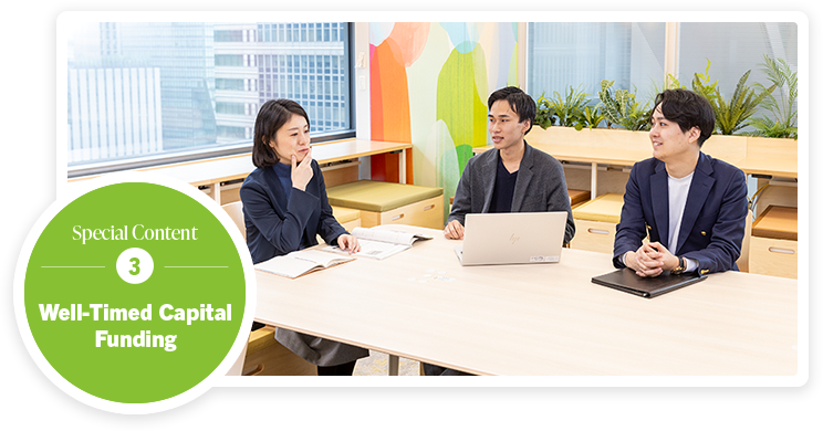 Special Content 3 Well-Timed Capital Funding