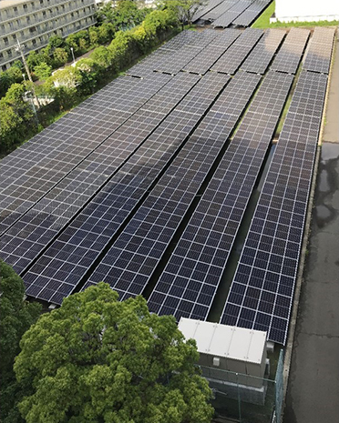 SMBC Kawasaki Mega Solar Place, the first mega solar power generation facility