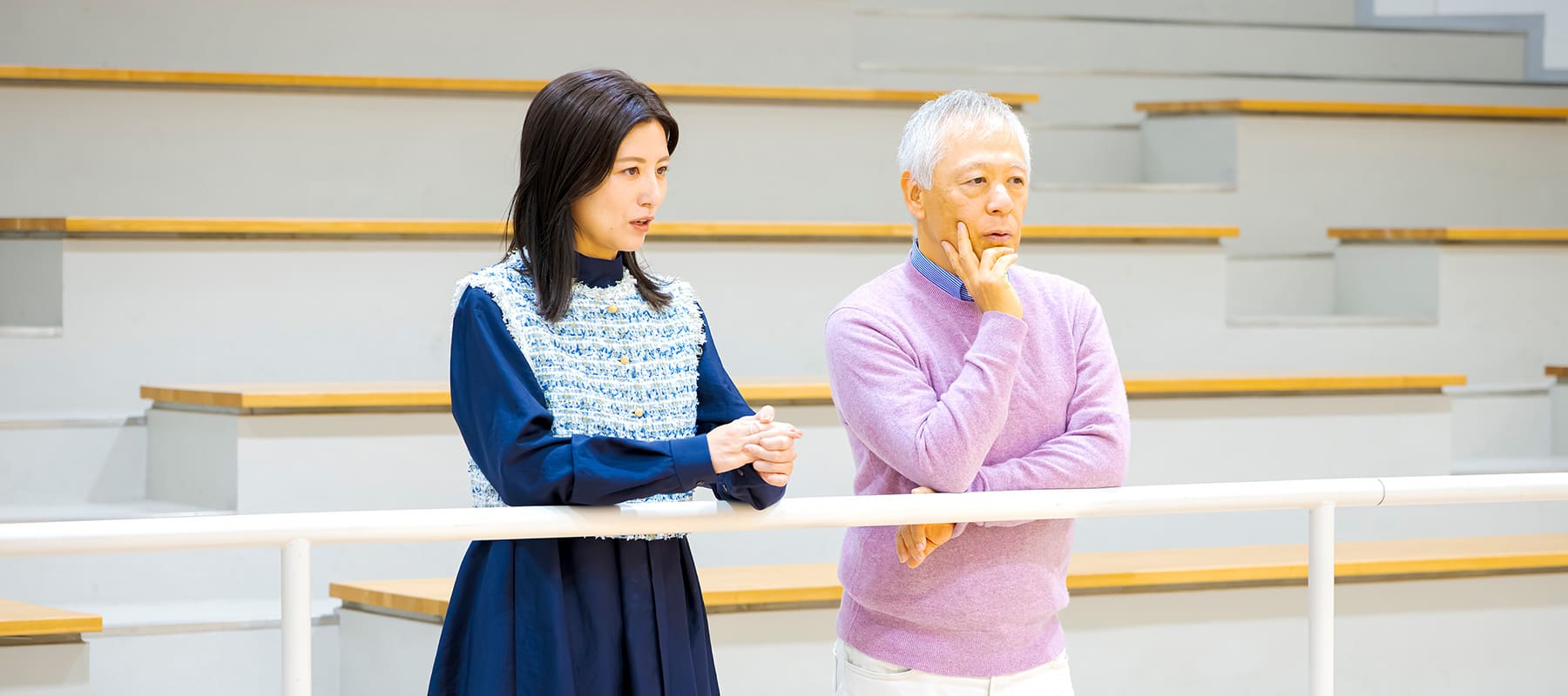 左より宇賀なつみ氏、福留朗裕氏