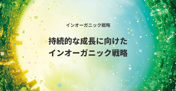 インオーガニック戦略 持続的な成長に向けたインオーガニック戦略