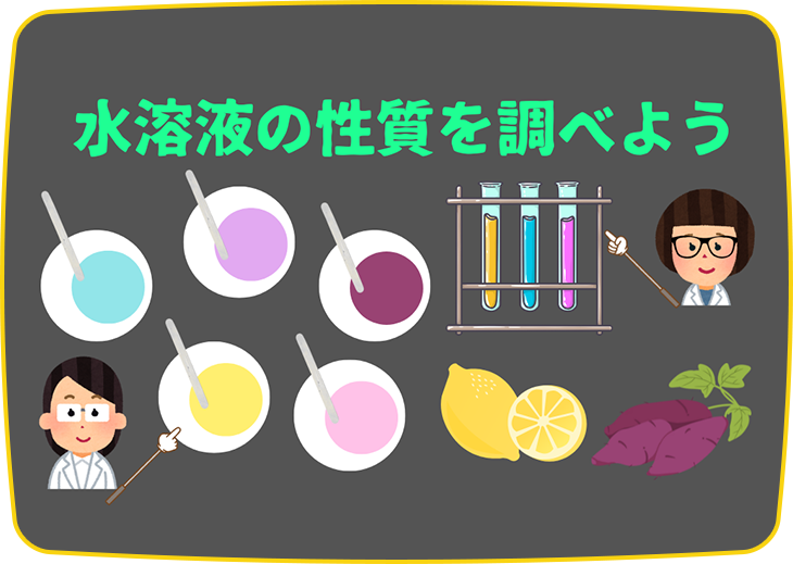 水溶液の性質を調べよう