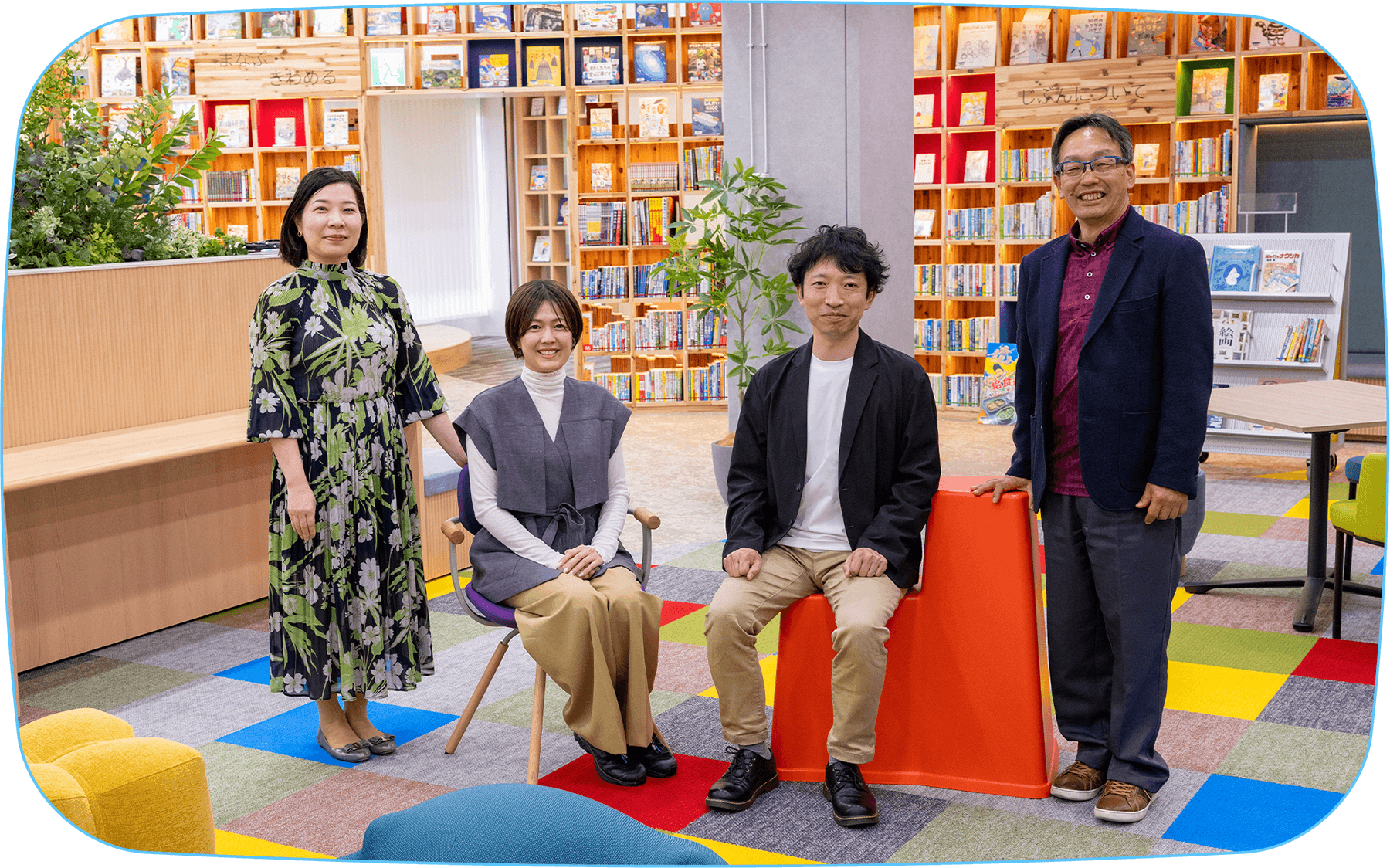 三井住友銀行の大萱と呉藤、カゴメ株式会社の吉田さん、ソニーグループ株式会社の森さん