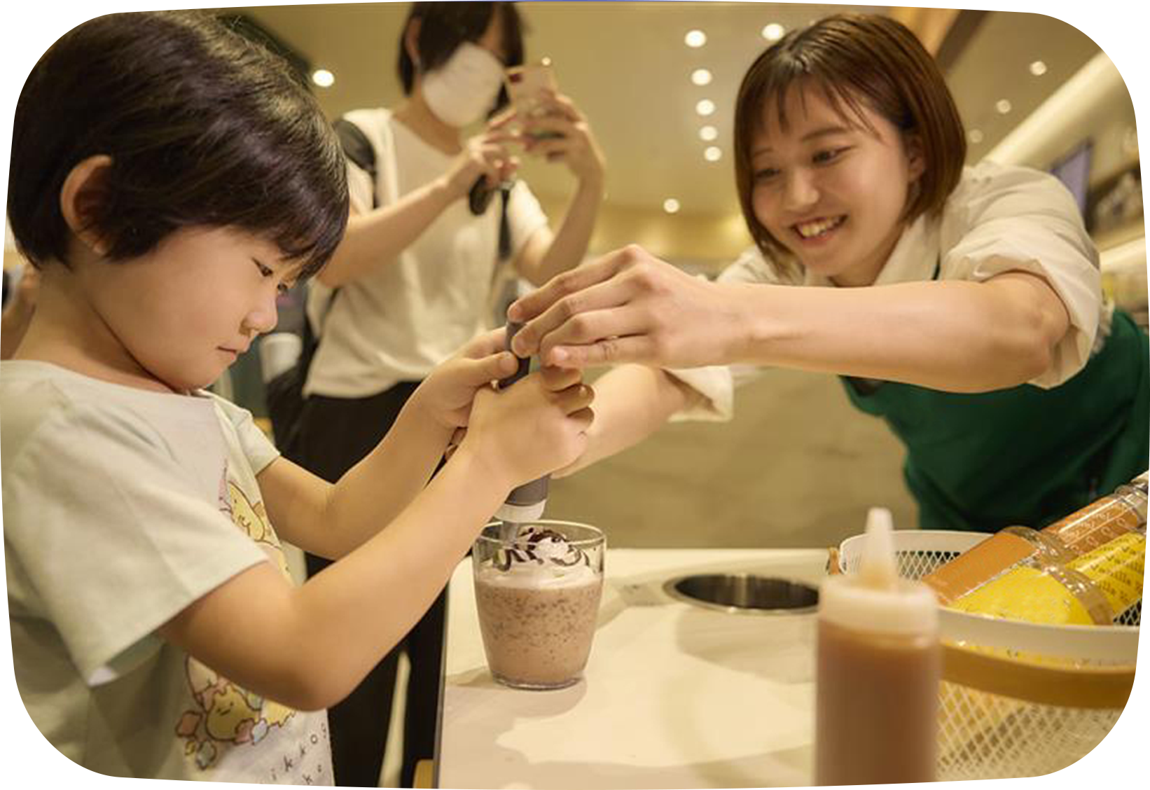 「スターバックス2dayバリスタ体験」の様子
