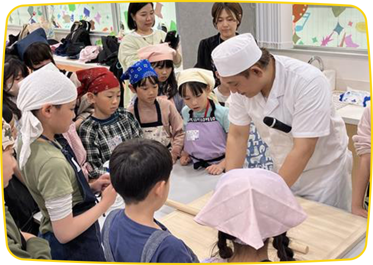 「こどもうどん教室」を開催しました。