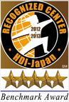 RECOGNIZED CENTER HDI-japan Benchmark Award