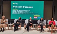 ̎ЉioxCxgWomen in BroadgateJÂ܂BWe hosted the Women in Broadgate event to support women's advancement in society.