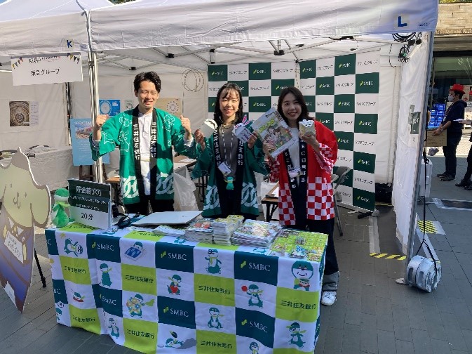 三井住友銀行、SMBC日興証券、SMBCコンシューマーファイナンスが参加