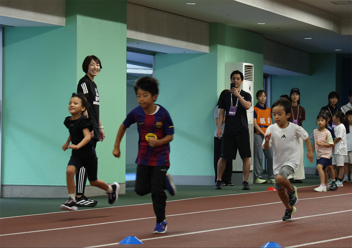 親子運動教室の活動風景