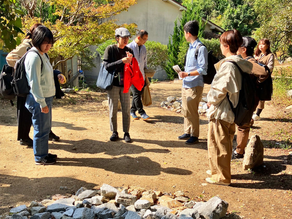 【大島】社会交流会館見学など島内巡り